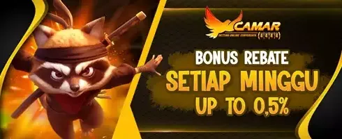 Cashback Mingguan 0.5% untuk Pemain Slot promotion banner